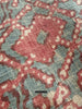 2179 Antique Indian Trade Textile  Patola print Fragment - Green