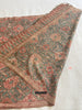 2179 Antique Indian Trade Textile  Patola print Fragment - Green