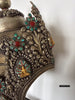 2180 Vintage Himalaya-buddhistische Zeremonienkrone für Lama/Priester