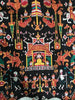 219 Pidan Pedan Silk Ikat Buddhist Wall Hanging Textile Art-WOVENSOULS-Antique-Vintage-Textiles-Art-Decor