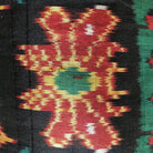 219 Pidan Pedan Silk Ikat Buddhist Wall Hanging Textile Art-WOVENSOULS-Antique-Vintage-Textiles-Art-Decor