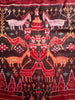 222 Silk Pidan Pedan Ikat Buddhist Figurative Textile Art from Cambodia