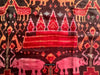 222 Silk Pidan Pedan Ikat Buddhist Figurative Textile Art from Cambodia