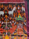 223-A Cambodian Silk Ikat Pidan Pedan Temple Hanging