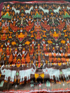 223-A Cambodian Silk Ikat Pidan Pedan Temple Hanging