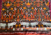 223-C Cambodian Silk Ikat Pidan Pedan Temple Hanging