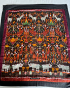 223-C Cambodian Silk Ikat Pidan Pedan Temple Hanging