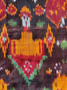 223-C Cambodian Silk Ikat Pidan Pedan Temple Hanging