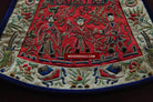 225 Antique Cap Panel from China-WOVENSOULS-Antique-Vintage-Textiles-Art-Decor