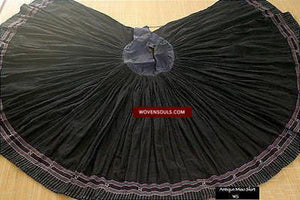 226 SOLD Vintage Miao Costume Set with Flower Skirt-WOVENSOULS-Antique-Vintage-Textiles-Art-Decor