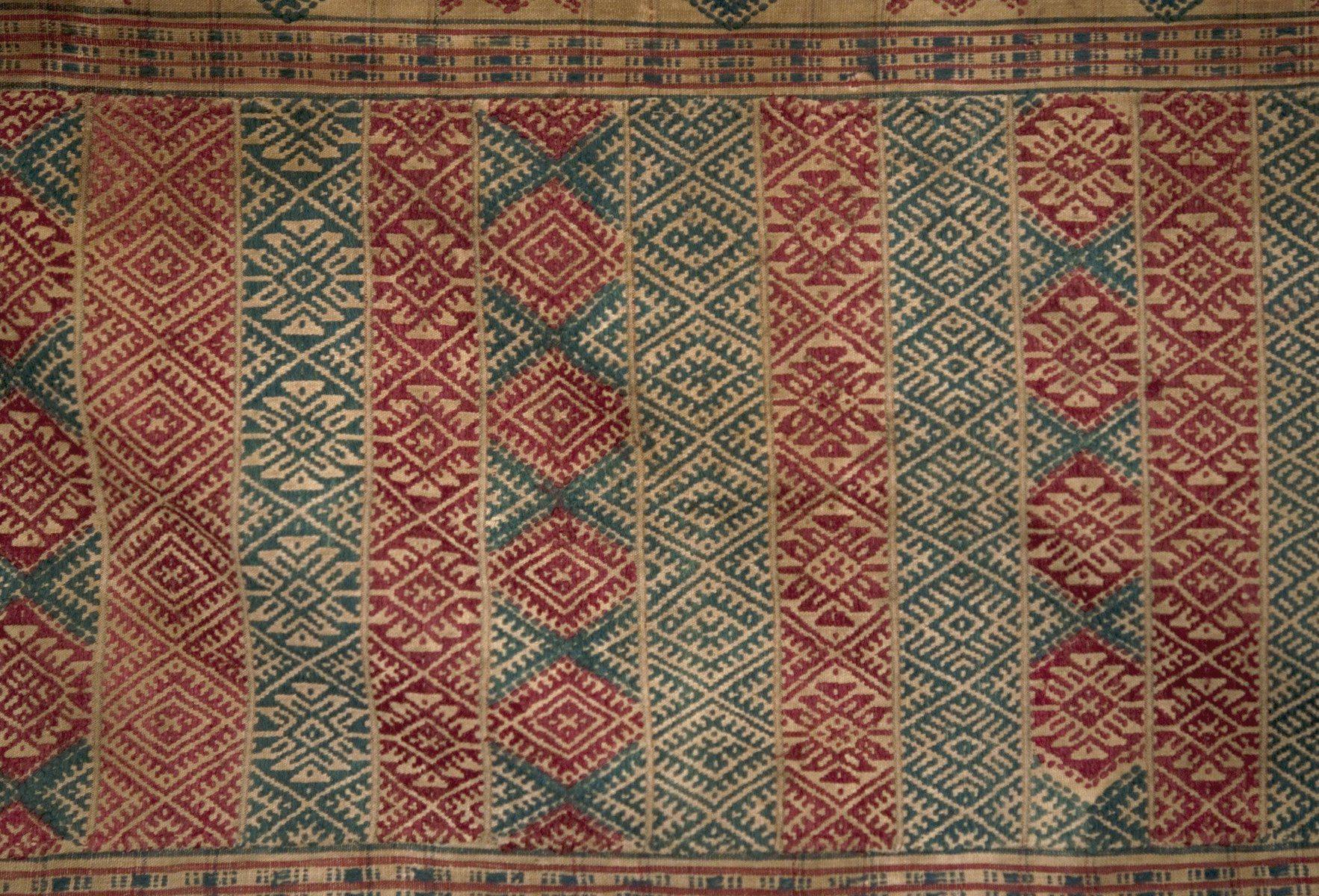 Bhutan Patterns 231 Antique Museum Quality Handwoven Bhutan Textile Art - WOVENSOULS ...