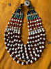 241 SOLD Large Antique Heirloom Naga Necklace - Antique Decor Ethnic Art 