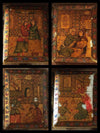 252 Antique Persian Qajar Illuminated Miniature Paintings - Bracelet-WOVENSOULS-Antique-Vintage-Textiles-Art-Decor