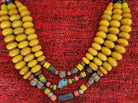 254 Himalayan Tibetan Necklace - SOLD-WOVENSOULS-Antique-Vintage-Textiles-Art-Decor