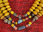 254 Himalayan Tibetan Necklace - SOLD-WOVENSOULS-Antique-Vintage-Textiles-Art-Decor