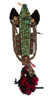 259 Alter Erbstück-Perak-Kopfschmuck, Ladakh-Schmuck