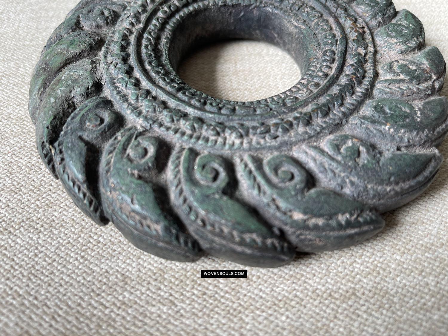 265 Single Antique Khmer Ring-WOVENSOULS Antique Textiles &amp; Art Gallery