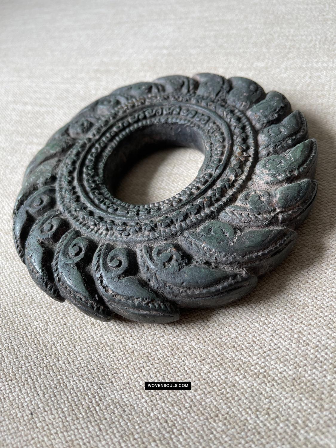 265 Single Antique Khmer Ring-WOVENSOULS Antique Textiles &amp; Art Gallery