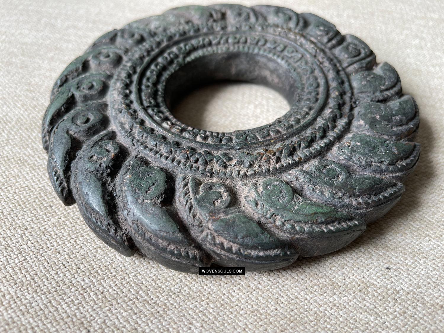 265 Single Antique Khmer Ring-WOVENSOULS Antique Textiles &amp; Art Gallery