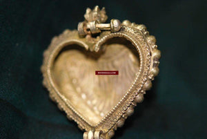 270 Large Museum Quality Antique Courtesan's (Dancing Girl's) Ring, Awadh-WOVENSOULS-Antique-Vintage-Textiles-Art-Decor