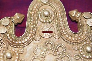 277 Old Rabari Wedding Necklace-WOVENSOULS-Antique-Vintage-Textiles-Art-Decor