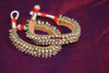 284 Old Woven Silver Gypsy Bracelet-WOVENSOULS-Antique-Vintage-Textiles-Art-Decor
