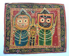 288 Old Puri Patta Chitra Painting from Odisha - Jagannath-WOVENSOULS-Antique-Vintage-Textiles-Art-Decor