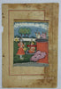 297 Two folios with Illuminated paintings from Akbar's "Religion of God" Manuscript-WOVENSOULS-Antique-Vintage-Textiles-Art-Decor