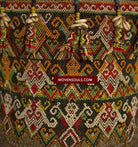 299 SOLD Antique Dayak Baby Carrier Kalimantan Borneo-WOVENSOULS-Antique-Vintage-Textiles-Art-Decor