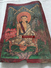304 SOLD Antique Buddhist Painting used on Pilgrimage-WOVENSOULS-Antique-Vintage-Textiles-Art-Decor