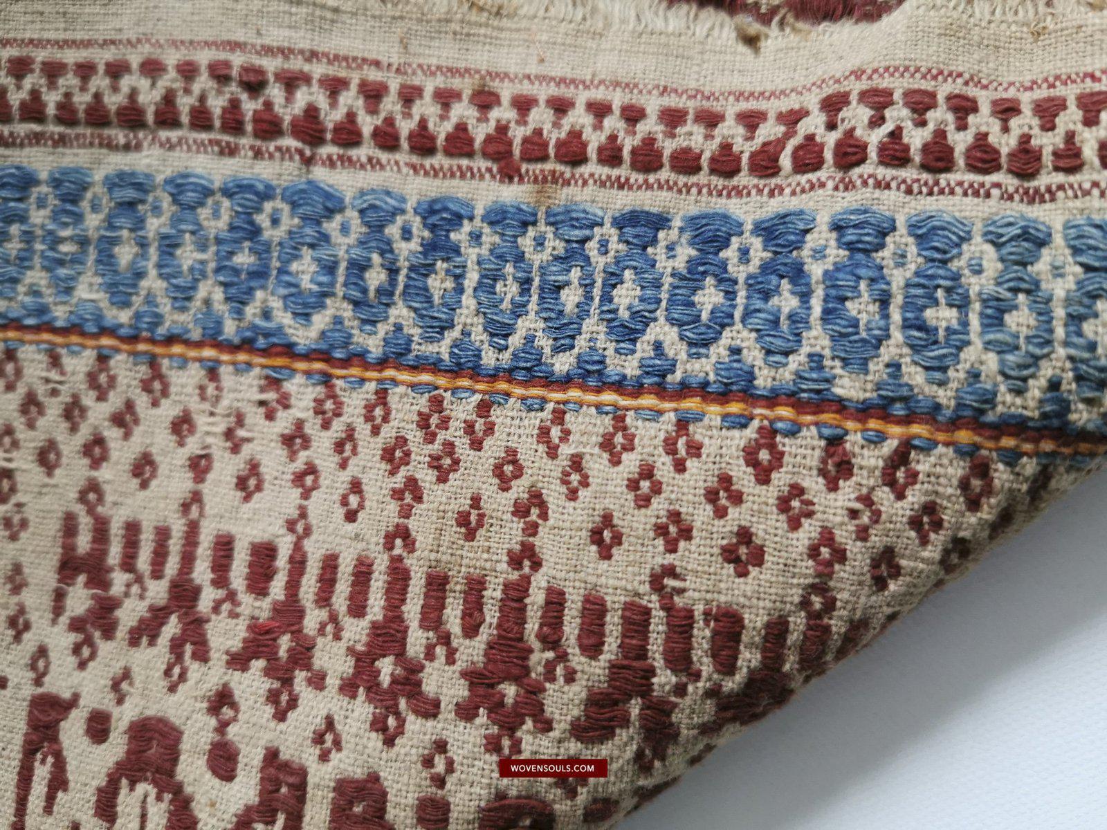 311 Antique Sumatra Tampan Ship Cloth-WOVENSOULS-Antique-Vintage-Textiles-Art-Decor