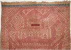 312 Antique Sumatran Tampan Ship cloth Textile Woven Art Indonesia-WOVENSOULS-Antique-Vintage-Textiles-Art-Decor