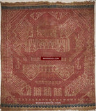 312 Antique Sumatran Tampan Ship cloth Textile Woven Art Indonesia-WOVENSOULS-Antique-Vintage-Textiles-Art-Decor