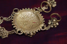 321 Old Indian Silver Bridal Hand Ornament Jewelry-WOVENSOULS-Antique-Vintage-Textiles-Art-Decor