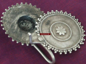 332 Exquisite Old Silver Kajal Maker-WOVENSOULS-Antique-Vintage-Textiles-Art-Decor