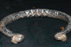 341 Vintage Silver Hansli Rigid Torque Necklace-WOVENSOULS-Antique-Vintage-Textiles-Art-Decor