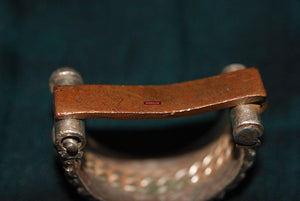 344 Vintage Silver Copper Toe Rings Indian Jewelry-WOVENSOULS-Antique-Vintage-Textiles-Art-Decor