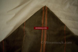 366 Old Hilltribe Weaving - Shawl / Cape-WOVENSOULS-Antique-Vintage-Textiles-Art-Decor