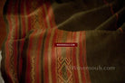 366 Old Hilltribe Weaving - Shawl / Cape-WOVENSOULS-Antique-Vintage-Textiles-Art-Decor