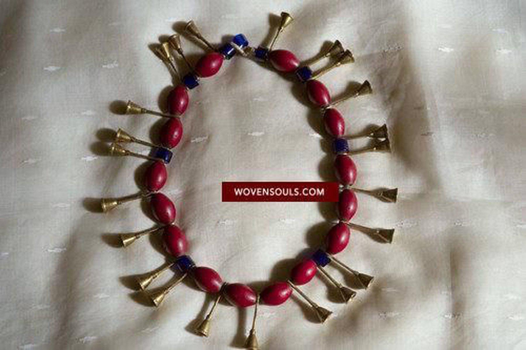 11. Naga earring ( Maroon Colour )Naga Tribe Inspired Handmade Earring