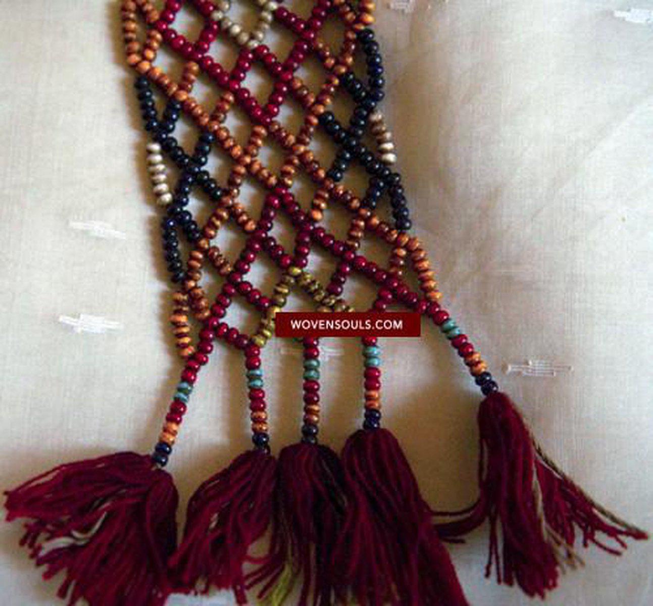 374 SOLD Heirloom Naga Tribal Beads-WOVENSOULS-Antique-Vintage-Textiles-Art-Decor