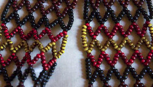 374 SOLD Heirloom Naga Tribal Beads-WOVENSOULS-Antique-Vintage-Textiles-Art-Decor