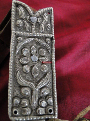 394 Old Tibetan Khampa Nomad's Case-WOVENSOULS-Antique-Vintage-Textiles-Art-Decor