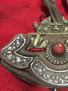 399 Antique Tibetan Purse-WOVENSOULS-Antique-Vintage-Textiles-Art-Decor