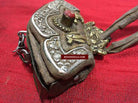 399 Antique Tibetan Purse-WOVENSOULS-Antique-Vintage-Textiles-Art-Decor