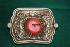 404 SOLD Antique Tibetan Silver Belt Buckle-WOVENSOULS-Antique-Vintage-Textiles-Art-Decor