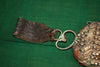 406 Antique OrnateTibetan Purse with Belt Hanger-WOVENSOULS-Antique-Vintage-Textiles-Art-Decor