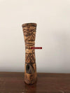 408 Old Smoking Pipe - Chillum - Cheelum from Nagaland-WOVENSOULS-Antique-Vintage-Textiles-Art-Decor