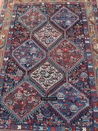 409 Antique Afshar Bird Rug - Gallery-2-WOVENSOULS Antique Textiles &amp; Art Gallery