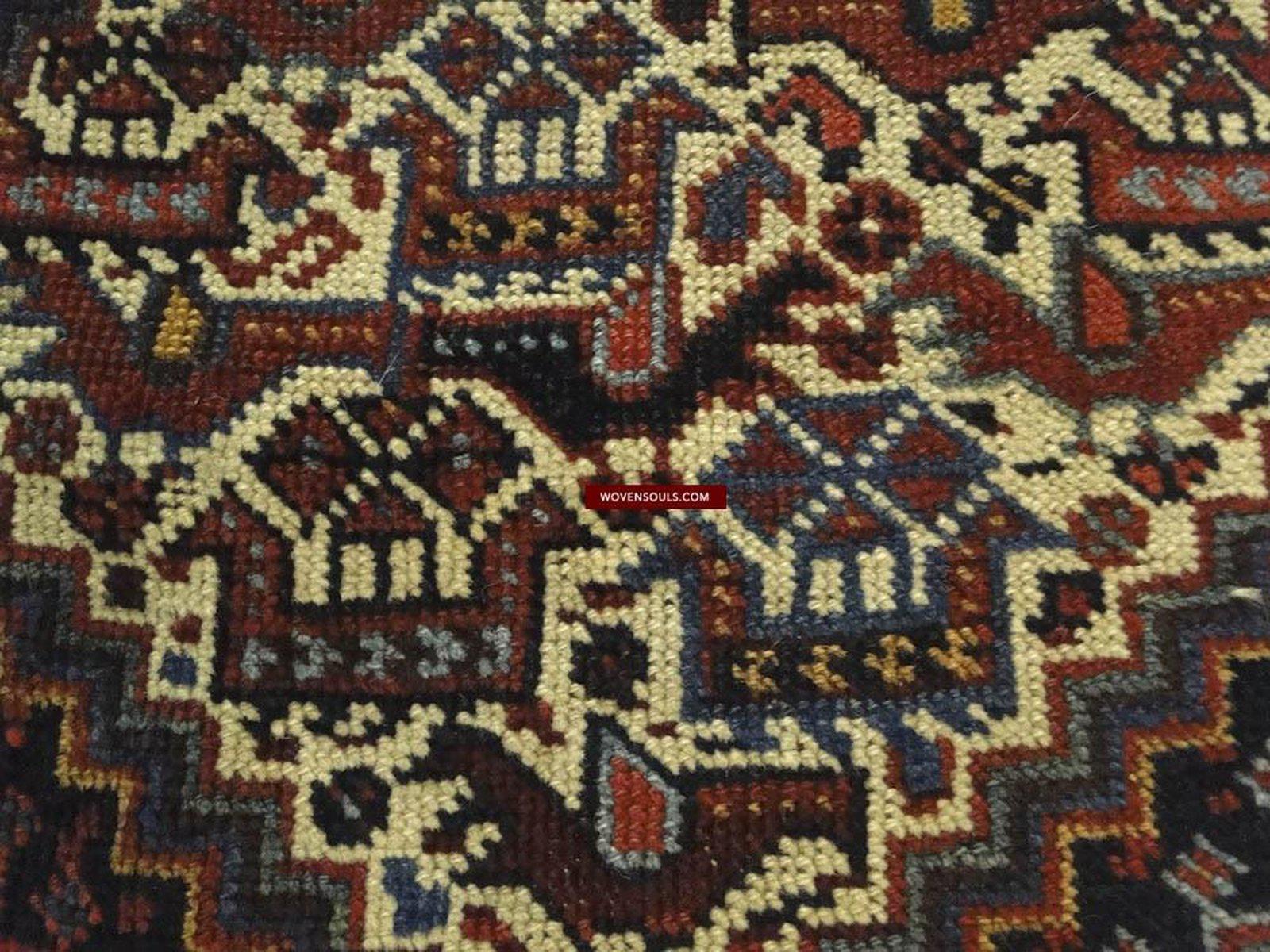 409 Antique Afshar Bird Rug - Gallery-2-WOVENSOULS-Antique-Vintage-Textiles-Art-Decor